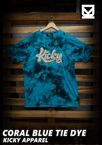 BLUE TIE DIE - KICKY