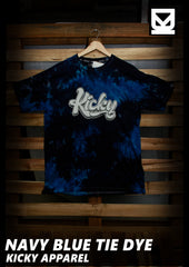 BLUE TIE DIE - KICKY