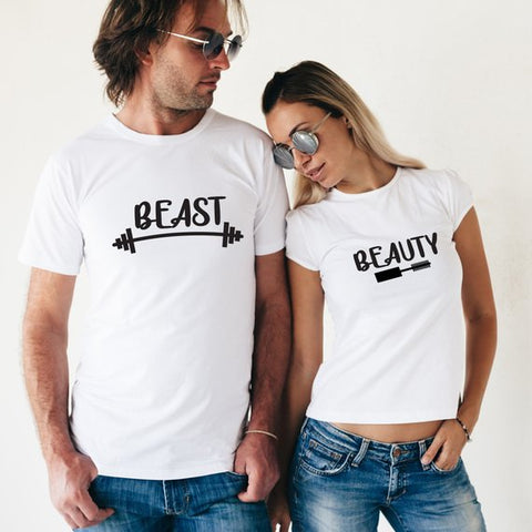 Customize Beast and Beauty Shirt