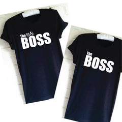 The Real Boss Couple Shirt