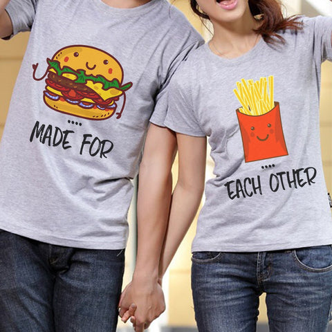 Customize Burger and Fries Shirt