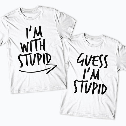 Customize "I'm with Stupid" Shirt