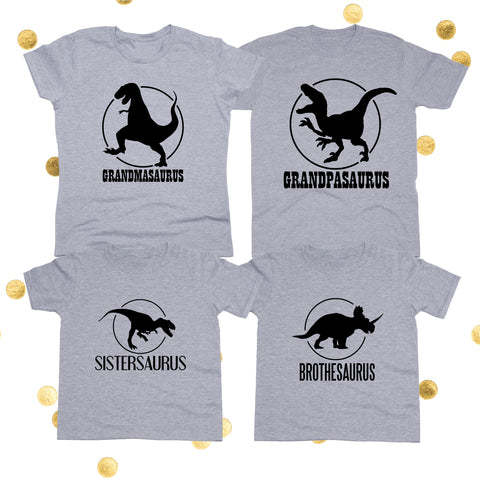 Customize Family Shirt - Dinosaurs