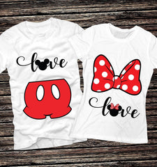 Love & Love Couple Shirts