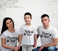 Customize Family Shirt - Bear Family