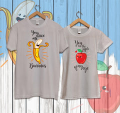 Customize Banana and Apple Shirt