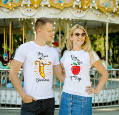 Customize Banana and Apple Shirt