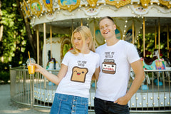 Nuttela and Bread Couple Shirt