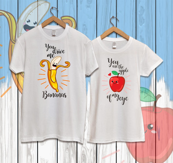 Customize Banana and Apple Shirt