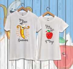 Customize Banana and Apple Shirt