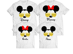 Customize Family Shirt - Mickey and Minnie_2