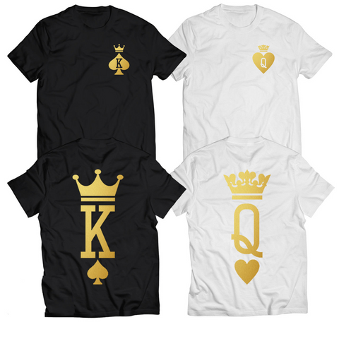 Customize King and Queen Shirt