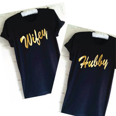 Wifey & Hubby Couple Shirt